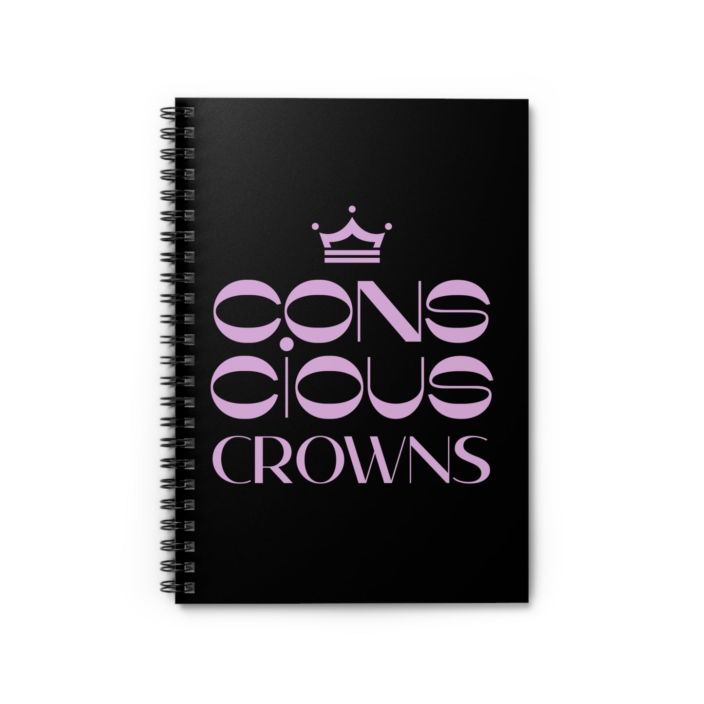 Conscious Crowns Spiral Notebook - Ruled Line