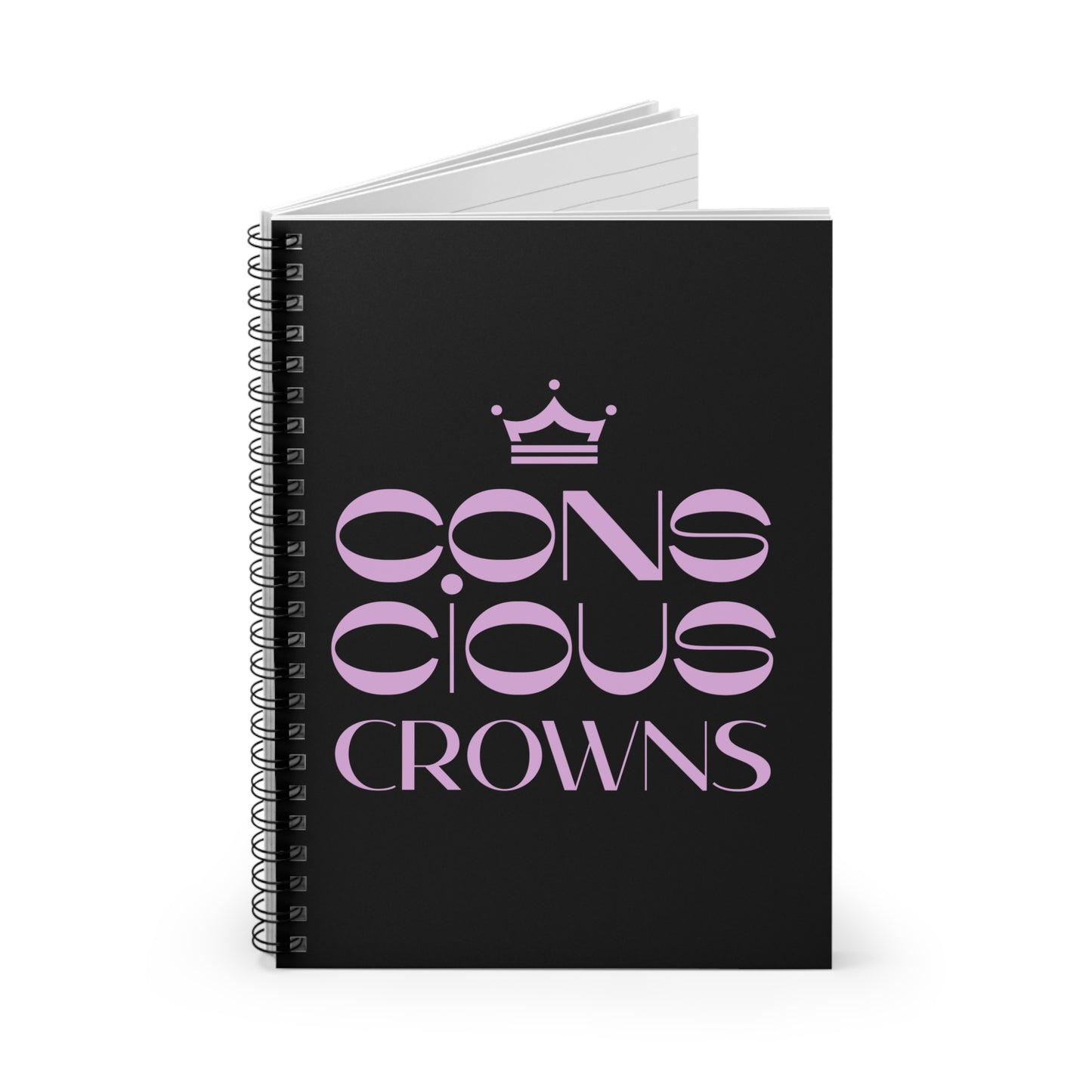 Conscious Crowns Spiral Notebook - Ruled Line