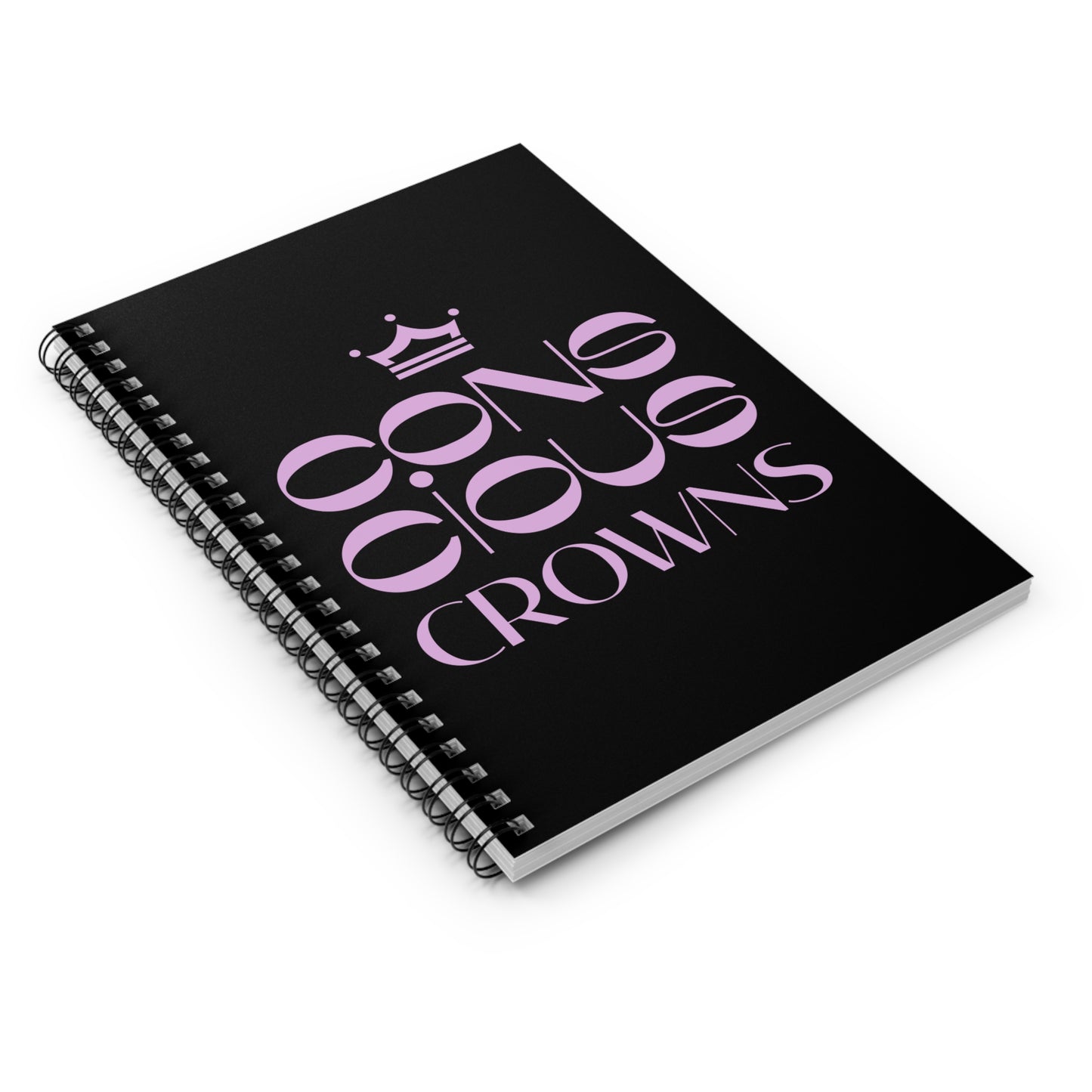 Conscious Crowns Spiral Notebook - Ruled Line